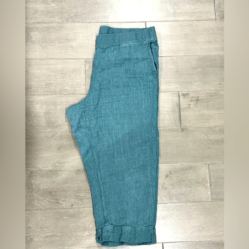 Pure Jill Linen Pull On Pants